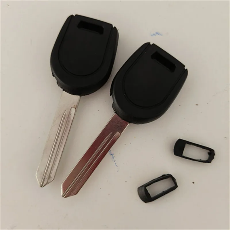 10PCS Transponder Key Shell For MITSUBISHI Lancer Mirage Outlander Pajero Remote Key MIT9 Blade No Chip