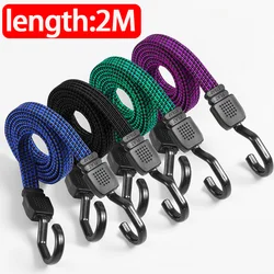 New Bicycle Accessories Elastics Rubber Luggage Rope Cord Hooks Bikes Rope Tie Bicycle Luggage Roof Rack Strap Fixed Band Hook