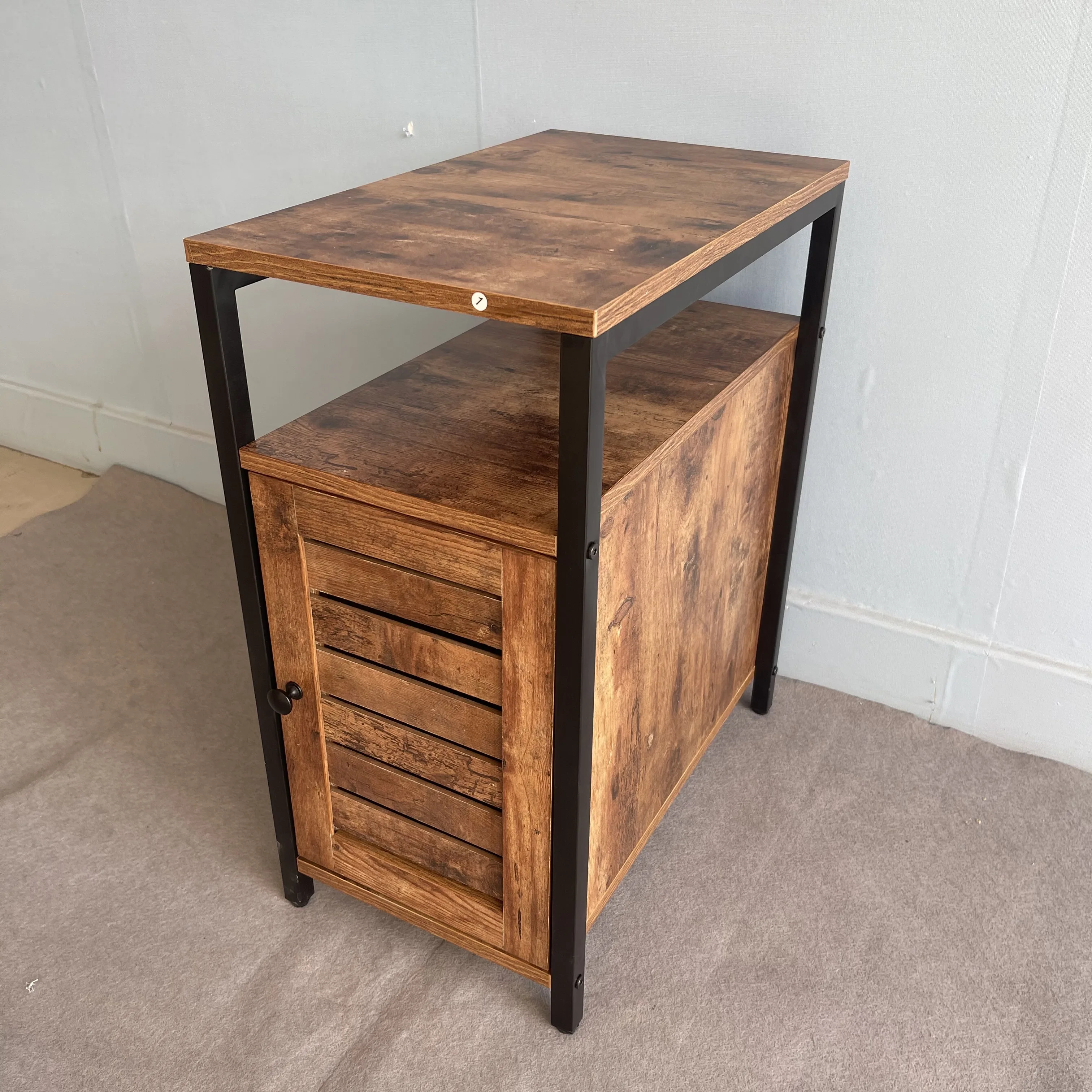 #￥Home Storage Furniture Hand Painted Modern Models Cheap Antique Wood Cabinet  Building Style Living Packing Room