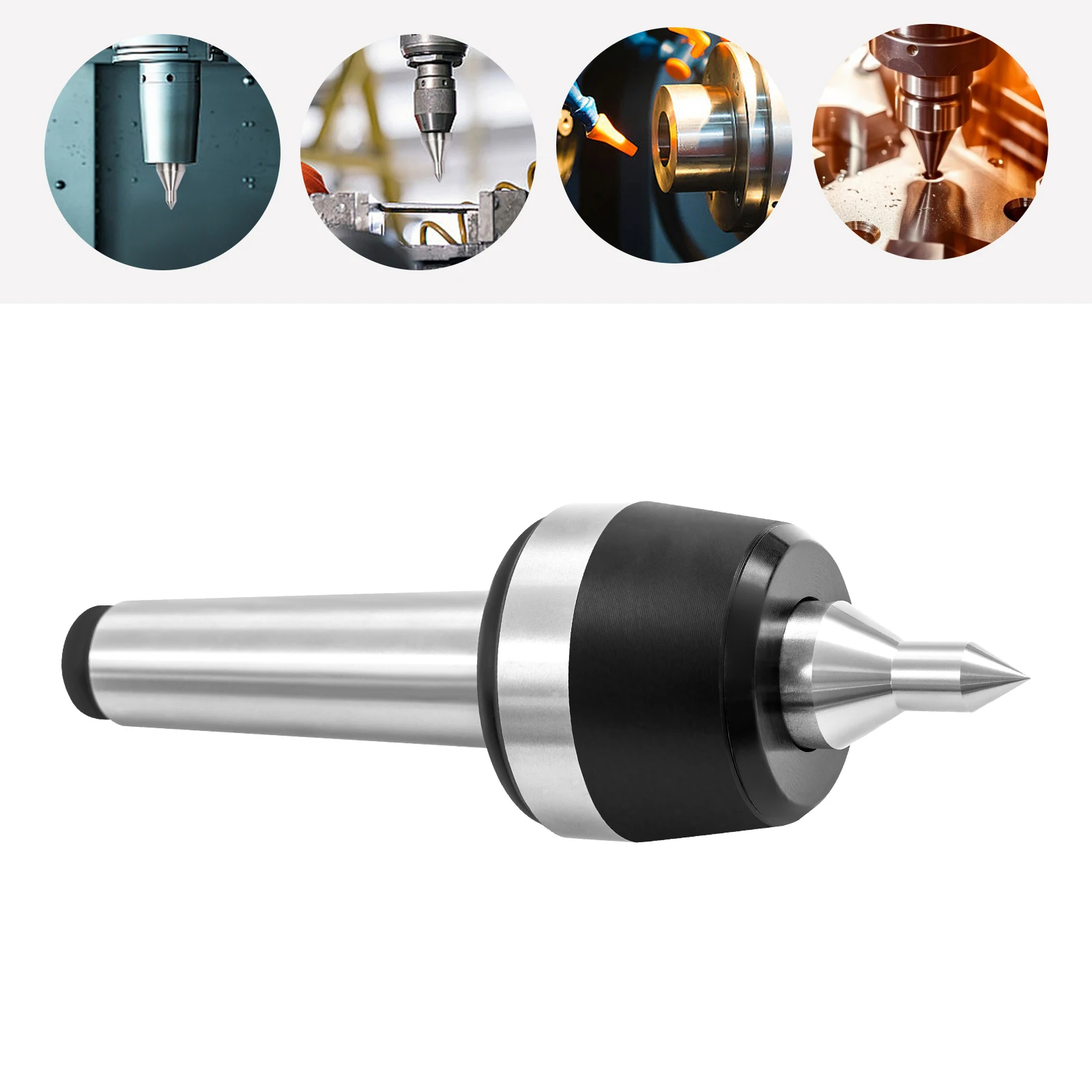 MT4 Torno CNC de 60 graus Live Center Ferramenta CNC de torno MT4 resistente e durável