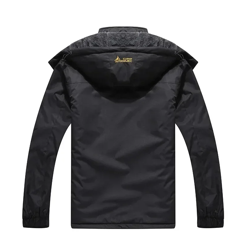 Winter Parka Men Windbreak Plus Thick Warm Windproof Fur Coats Male Military Hooded Anorak Jackets Men's Winter Jackets