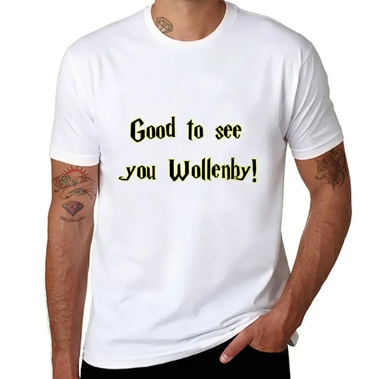 

Good to see you Wallenby! T-Shirt vintage hippie clothes customs design your own mens graphic t-shirts hip hop