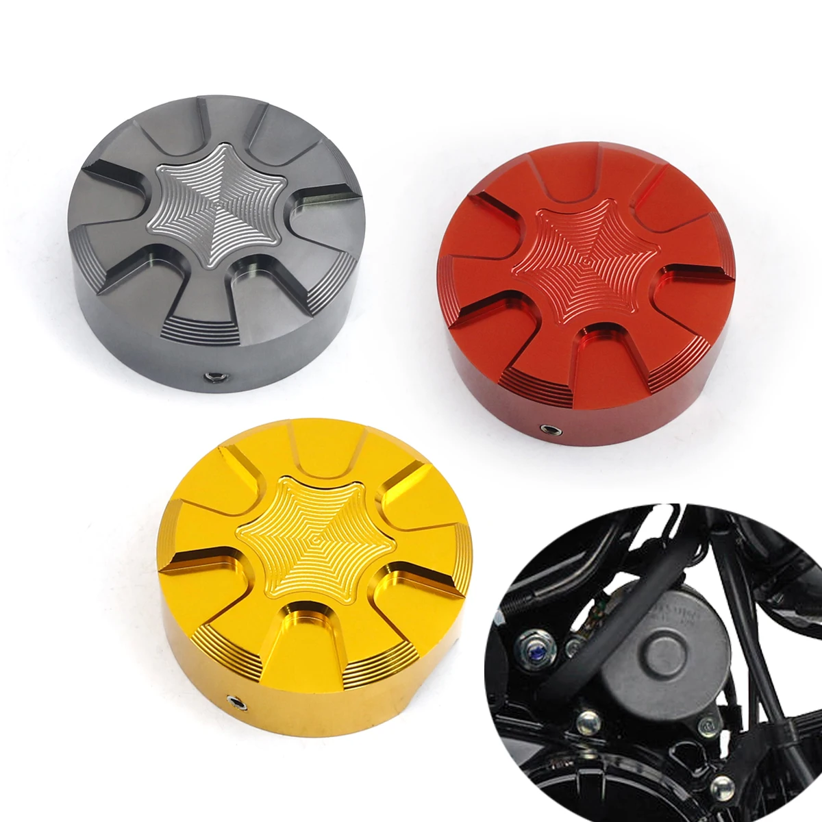 

Внешняя крышка стартера с ЧПУ для Honda MSX125 Grom MSX 125 2014-2025/Bike Monkey Z125 2019-2025/DAX125 ST125 2022-2025