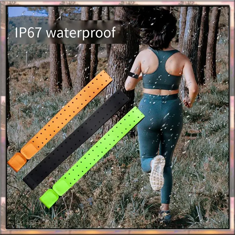 BAAZ HOT Heart Rate Armband Armband Replacement Strap Elastic Lycras Nylon Buckle Strap Running Heart Rate Monitor Armband