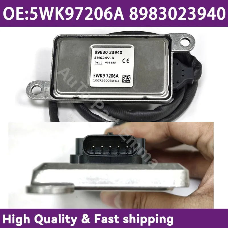 

Для автомобиля NGK Probe датчик оксида азота 5WK97206A 8983023940 для грузовика ISUZU NOX датчик кислорода высокая производительность