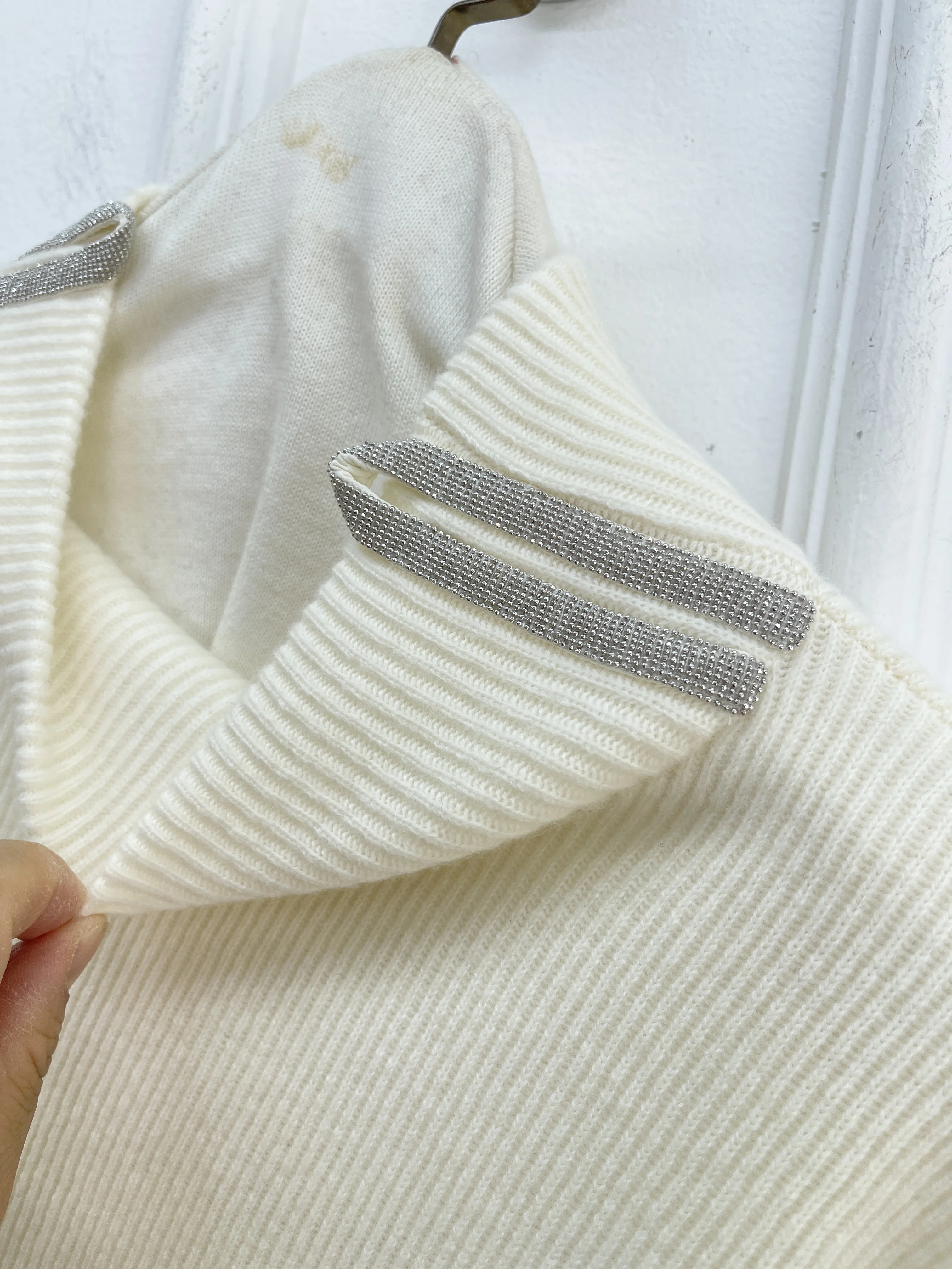 

Женский шерстяной свитер на осень/зиму 25, пуловер с высоким воротником, теплый вязаный кардиган