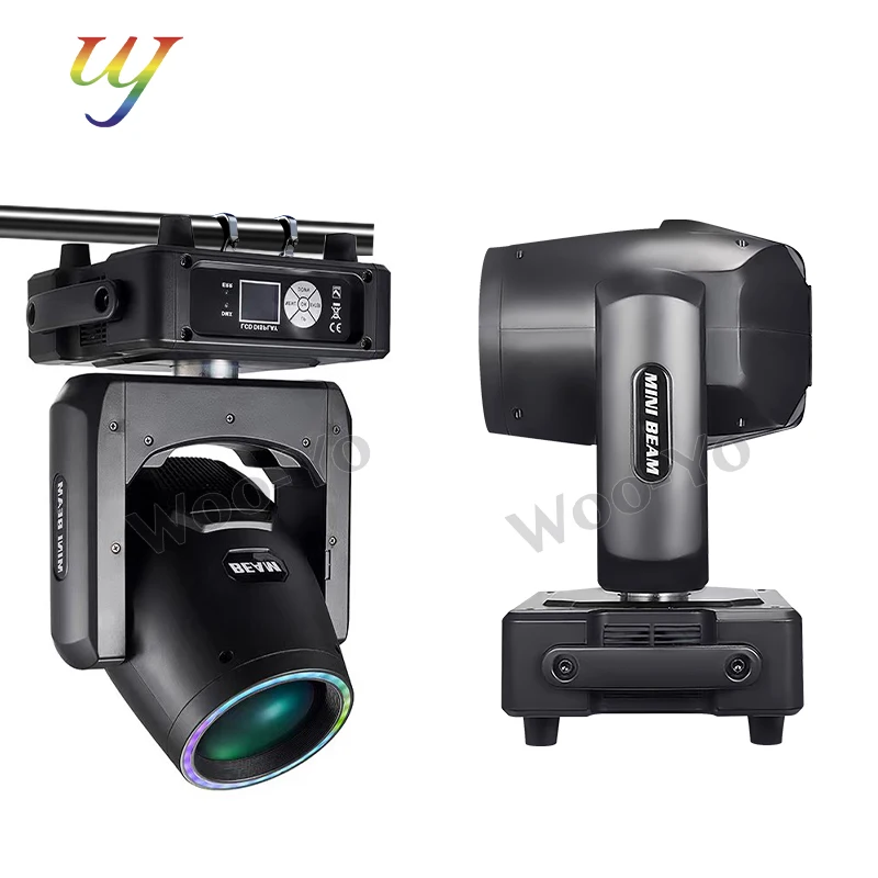 

2 шт./7r мини 230 Вт луч с подвижной головкой сценический светильник с апертурой радужный светодиодный прожектор DMX бар вечеринка свадьба Рождество