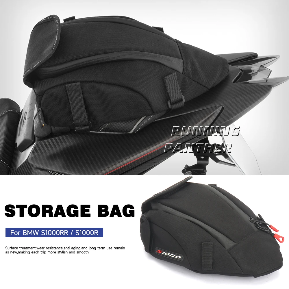 

Для BMW S1000 RR 21-23 мотоциклетная сумка для хранения хвоста S1000 R 14-18 M1000R 18-22 Водонепроницаемая сумка для багажа, набор инструментов, сумка