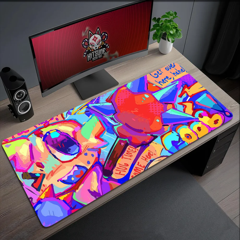 Gaming-Mauspad mit Rutschfester Kante, Überlebens-Motiv, für Büro und Studenten, Verdicktes Horror-Design, Großes Schreibunterlage-Kissen im D-Dandys-Stil