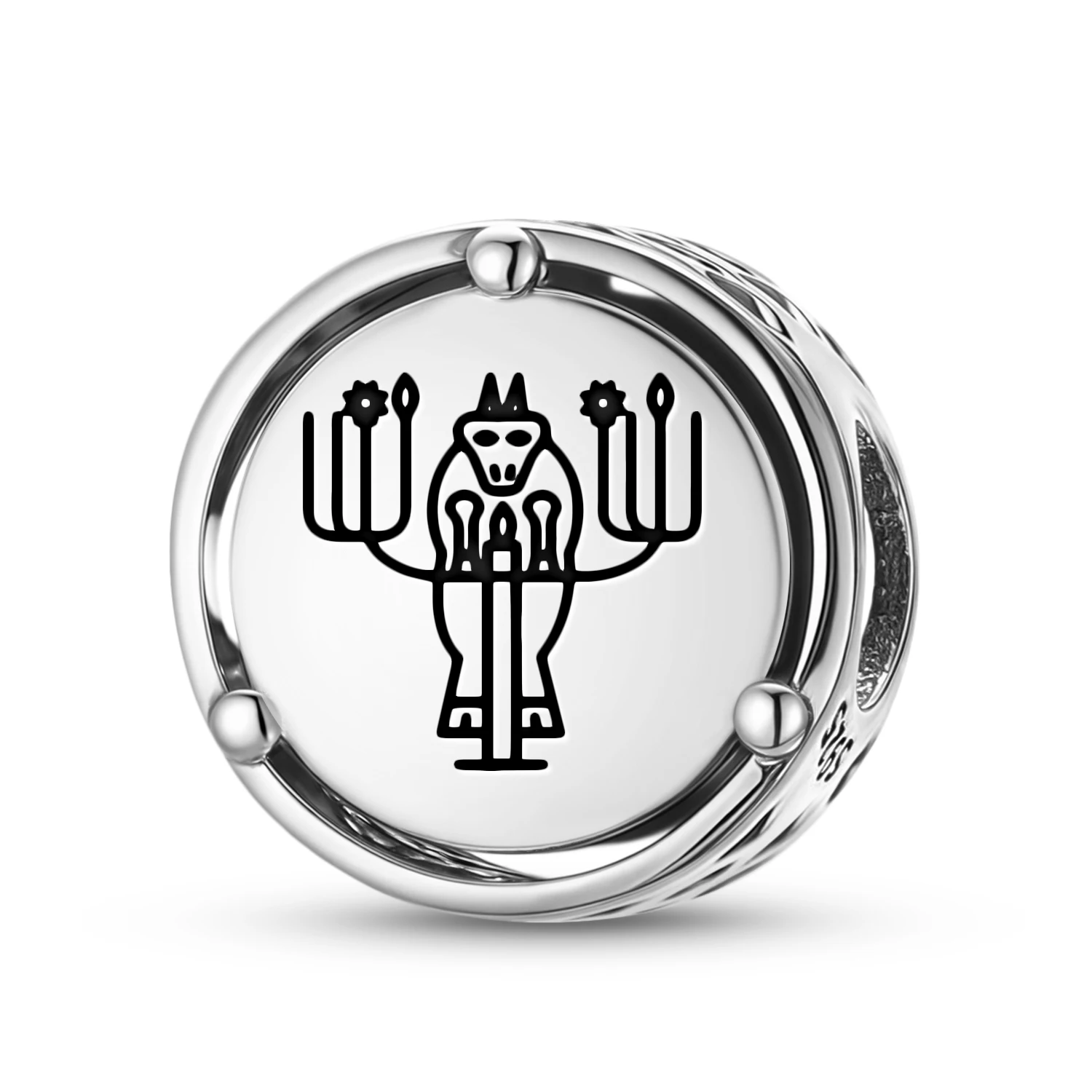 

925 Sterling Silver Sumerian Ram in the Thicket Charm Fit Original Bracelet Diy Jewelry Accessories Family Bead