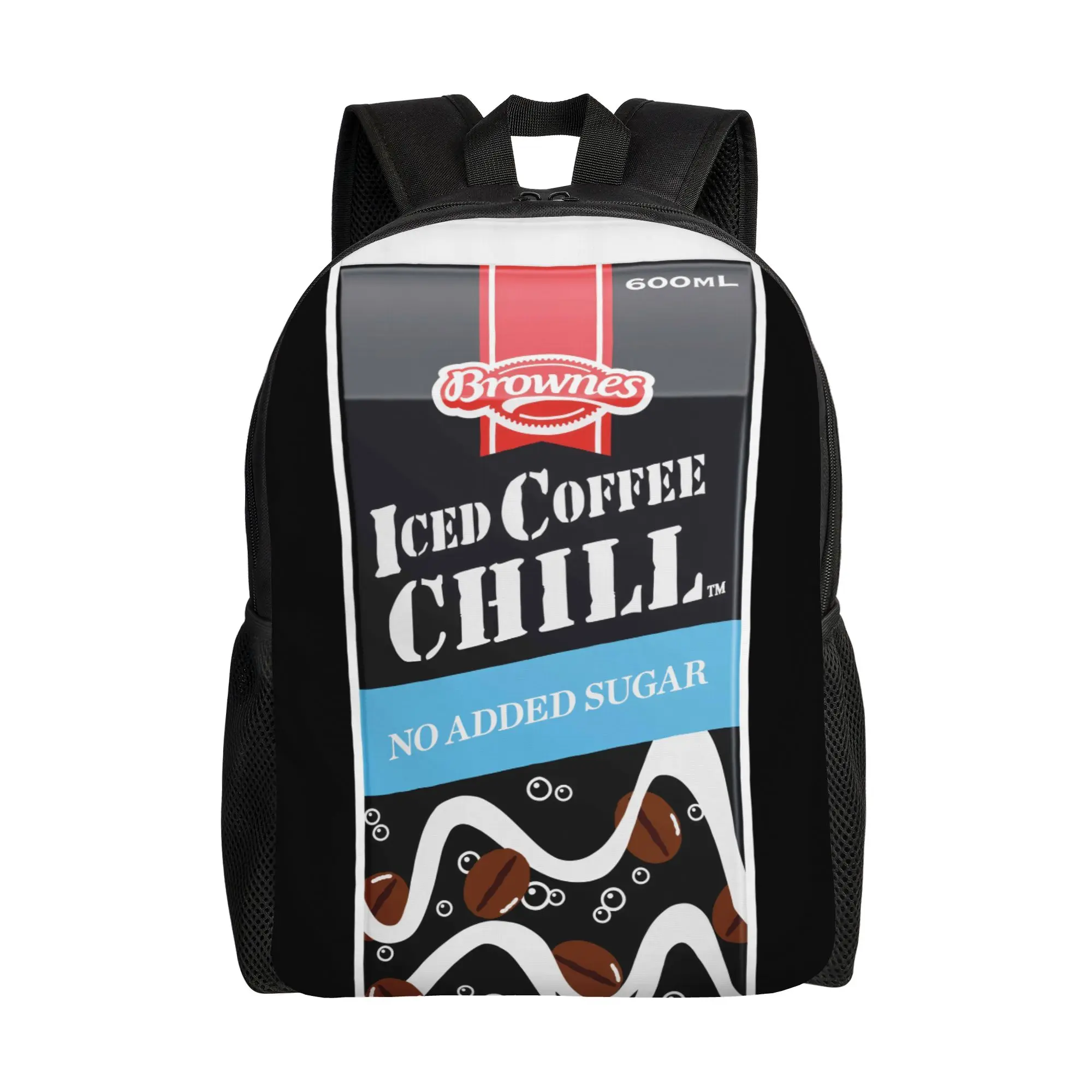 Café Helado BBrownes CHILL Sin Azúcar Añadido, Mochila BBrownes para Estudiantes y Trabajadores de Oficina, Gran Capacidad, Temporada de Regreso a Clases