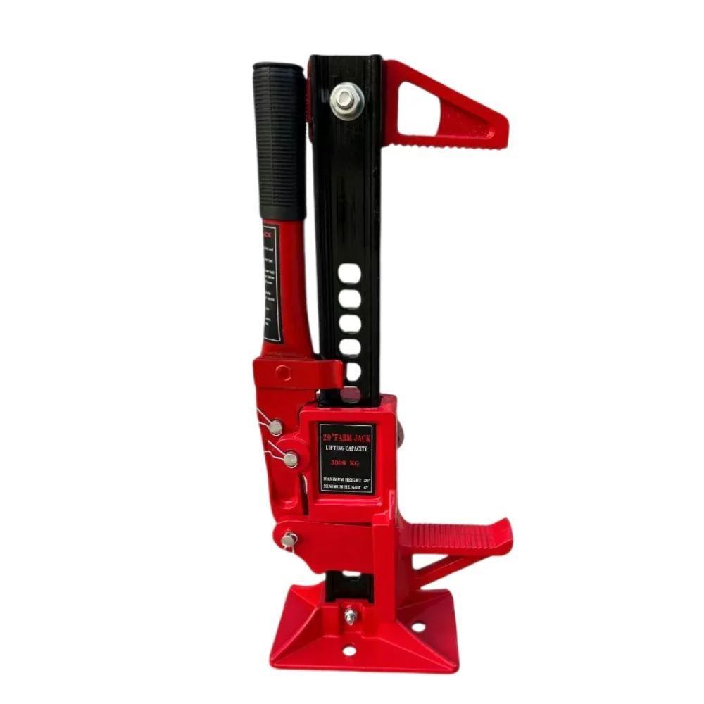 

China Factory Red Manual 33" Hydraulic Aluminum Farm Jack