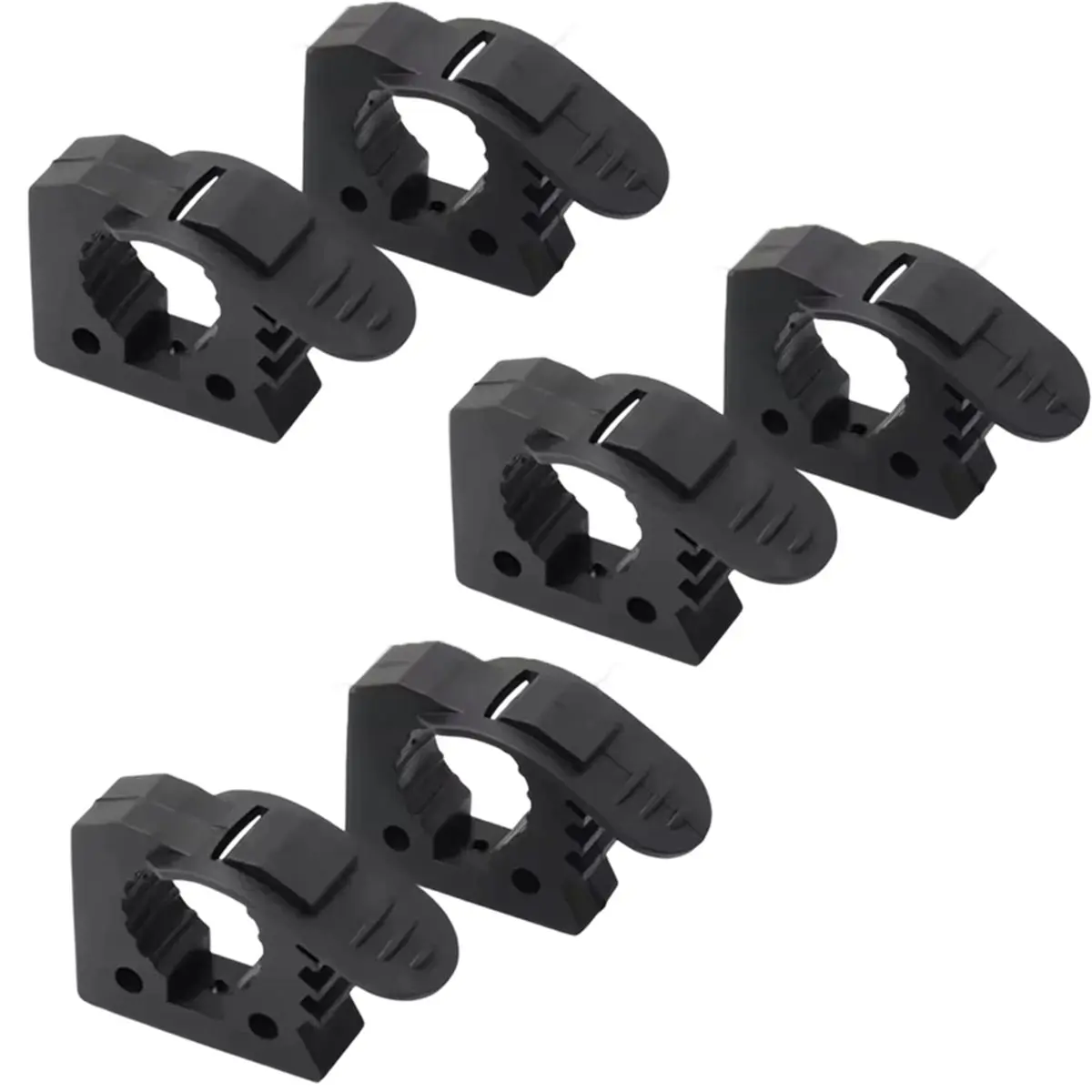【50% OFF】6pcs Fist Clamp for Mounting Tools Equipment Rubber Clamp Ideal for Offroad Vehicles, Truck Part Accessories