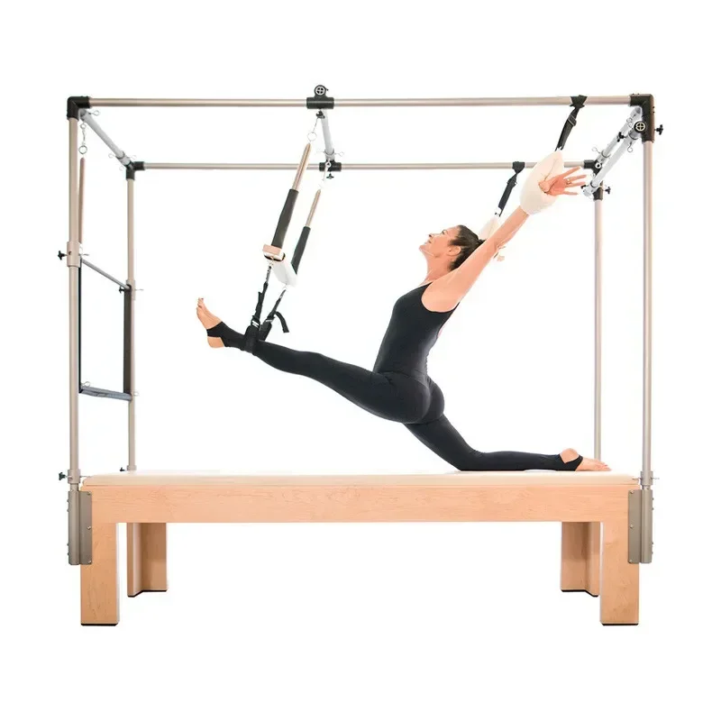 Deren Pilates Equipment2025 Oak Pilates Training Bed Yoga Fitness Equipment Verhoogd Flat Bed Home Gym Equipment Fitness Equipment