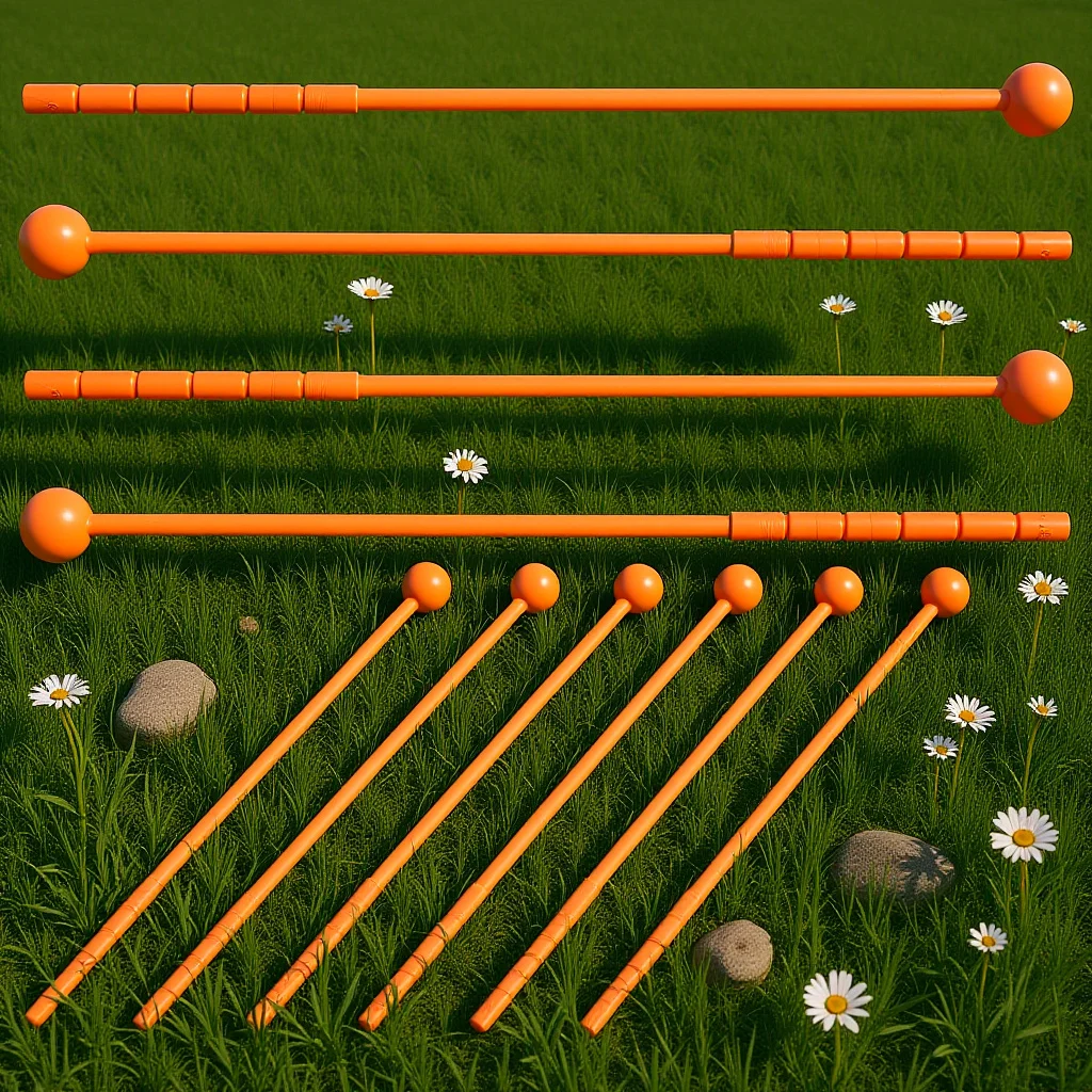 

10Pcs Kids Drum Hammer Set Strong Long-Lasting Material Easy Grip for Small Hands Perfect Childrens Musical Training Accessory