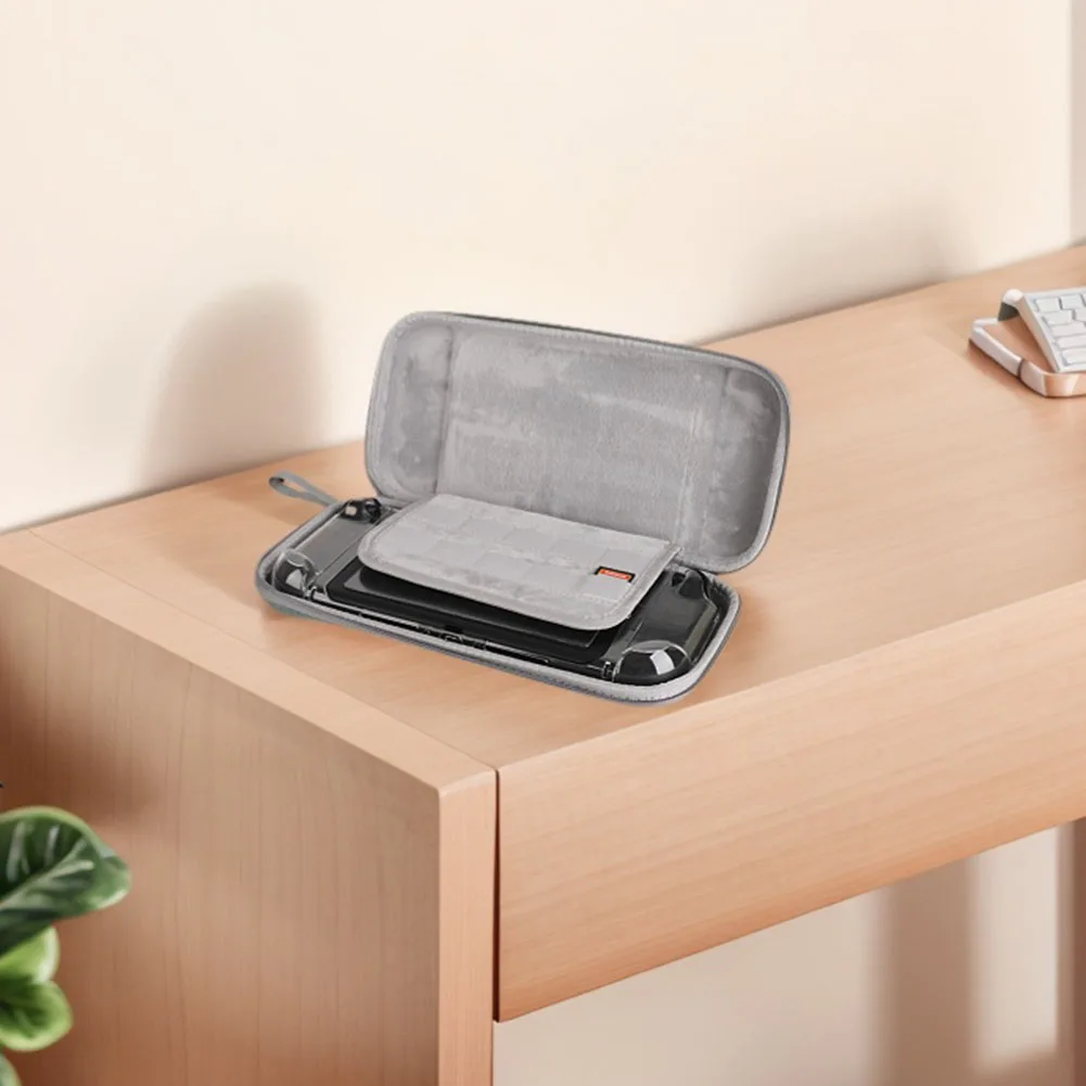 For NS2 Hard Shell Console Carry Bag Anti-Scratch Portable Organizer Case Oxford Cloth Carrying Protective Case Gifts for Friend