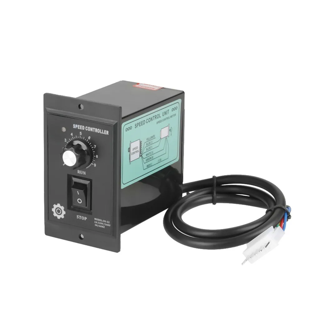 400W AC Motor Speed Controller 50/60Hz 220V AC Reversible Motor Controller Forward & Backward Reversible