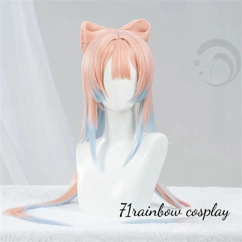 2025 yiyi Wig Genshin Impact Hair Sangonomiya Kokomi Cosplay Christmas Wigs - view 2