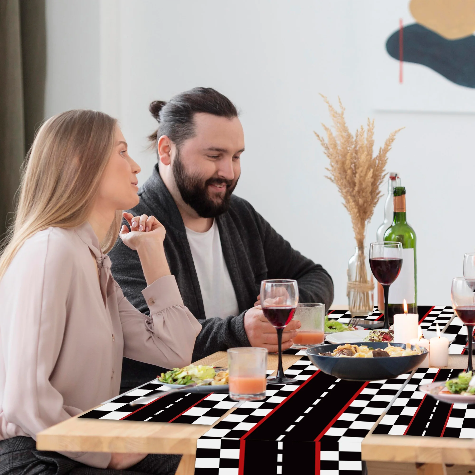1/3/6 szt. Jednorazowe bieżnik – Table Cloth Disposable recenzja i cena