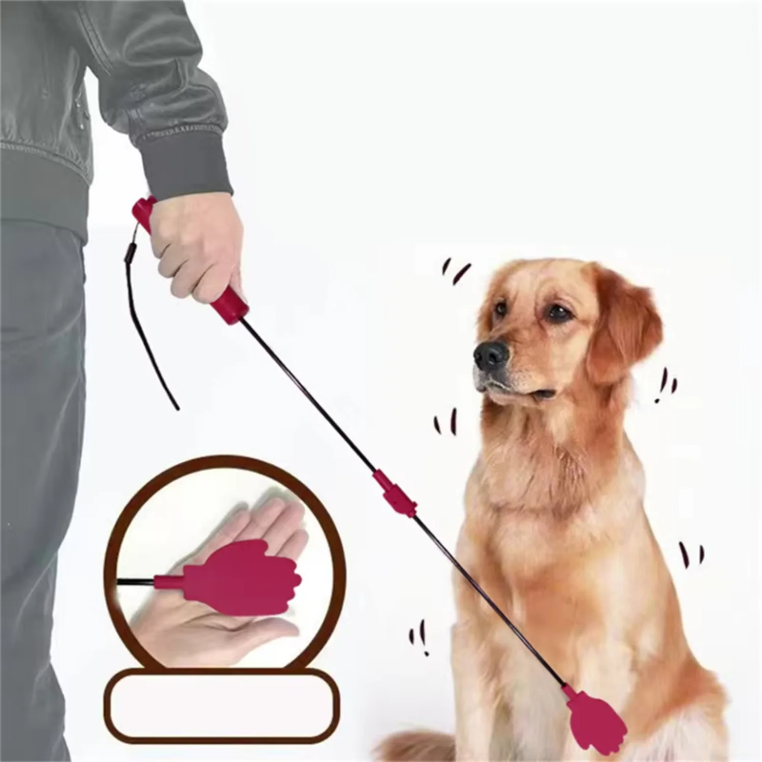 Pet Training Whip Dog Training Baton Safety Training Stick Dog Behavior Management Stick Deterrents Training Tool Pets Supplies