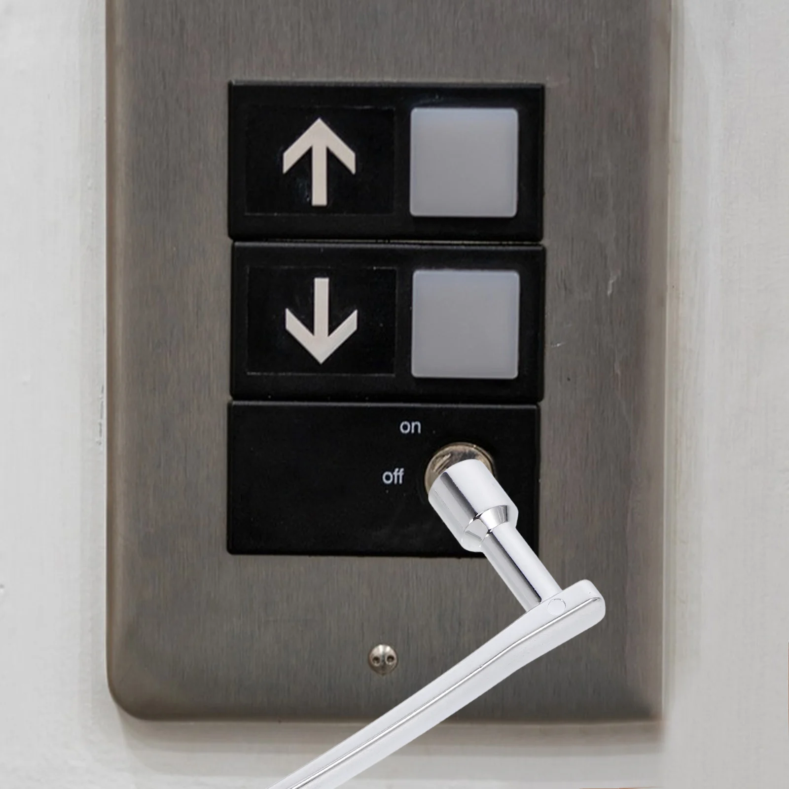 

Elevator Door Key Stainless Steel Triangular Universal Emergency Tool For Train Doors Electrical Panel Cabinet Lock