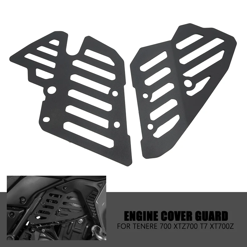 

Fit For Yamaha Tenere 700 Frame Cover Tenere700 XTZ700 T7 XT700 Motorcycle Engine Cover Guard Protection Throttle Cam Protector
