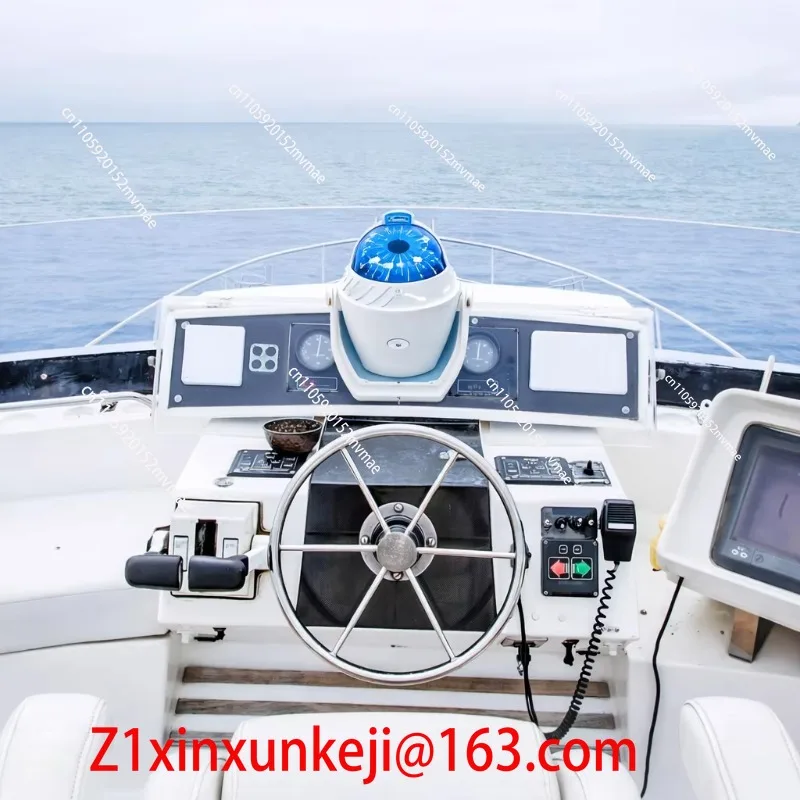Marine navigation compass, bridge mounted compass, suitable for yachts