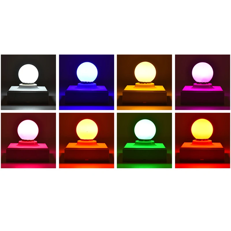 

E5 20 Pcs Led Bulb Color B22 3w Equivalent 30w 240lm B22 Bulbs Garland Color Led Multicolor Bulbs Home Bar Party Festival Decor