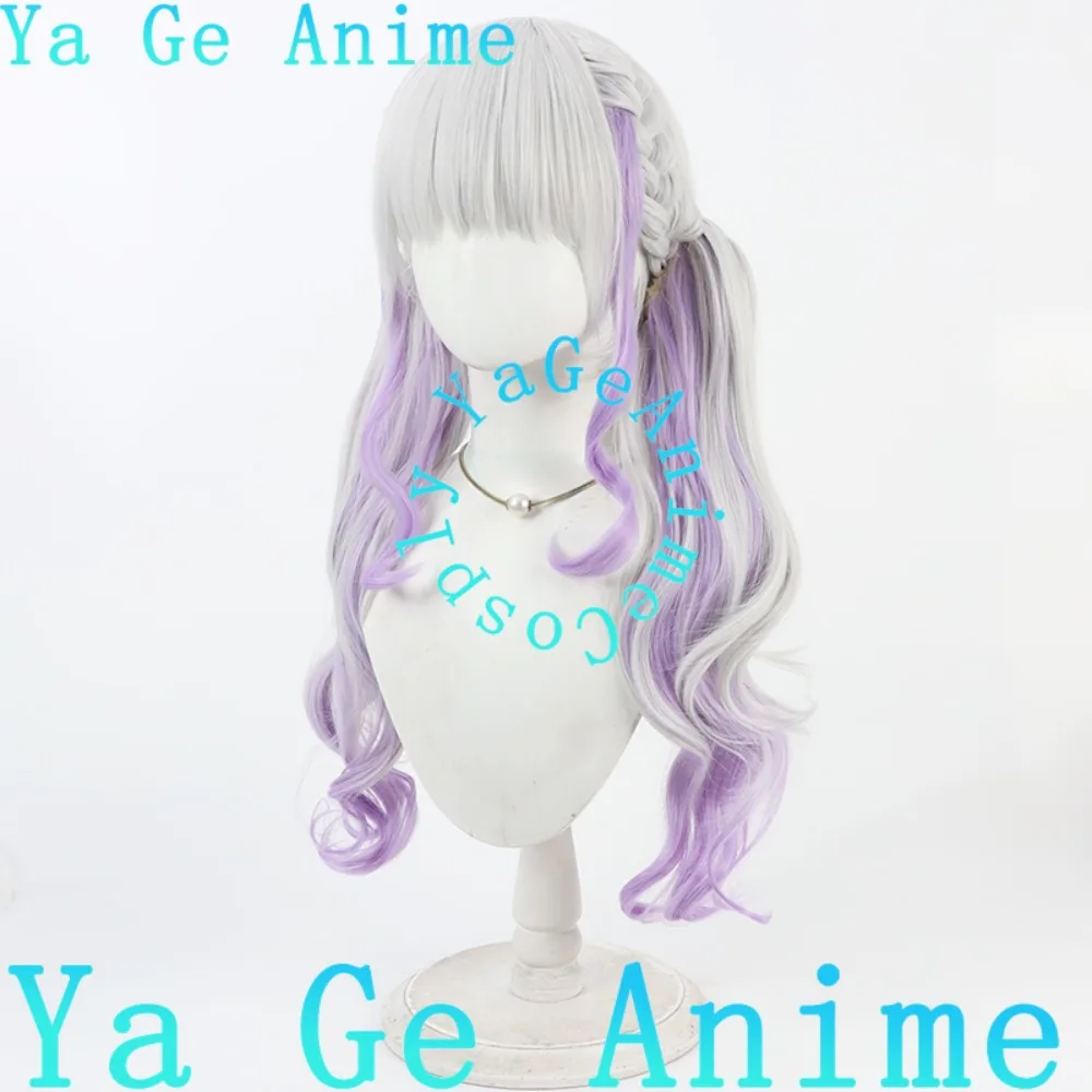 Ya Ge Anime Store VTuber Sakura Miko Parrucca Cosplay Coda Giochi Anime Festa di Carnevale di Halloween Capelli sintetici resistenti al calore