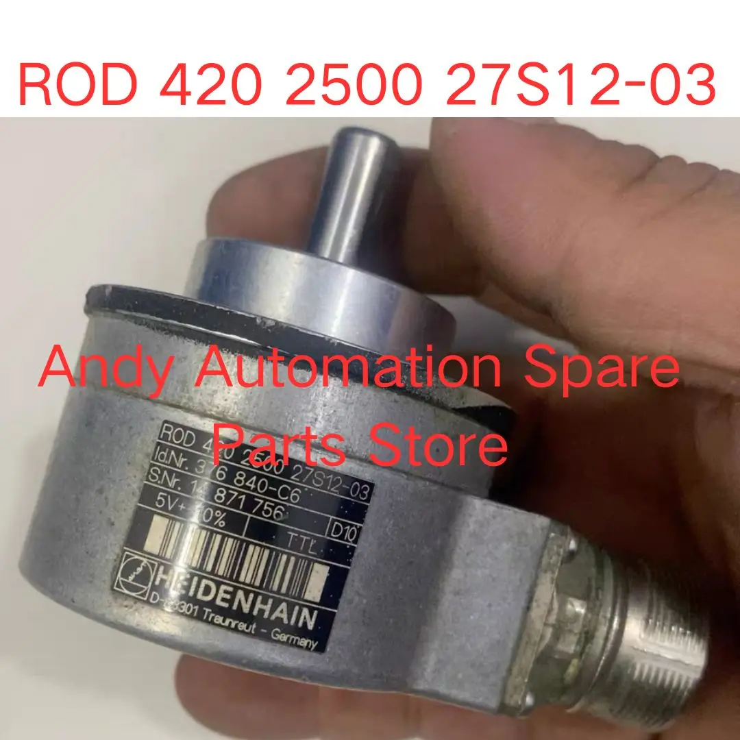 Second-hand ROD 420 2500 27S12-03 Encoder ID 376840-C6 ROD420250027S12-03