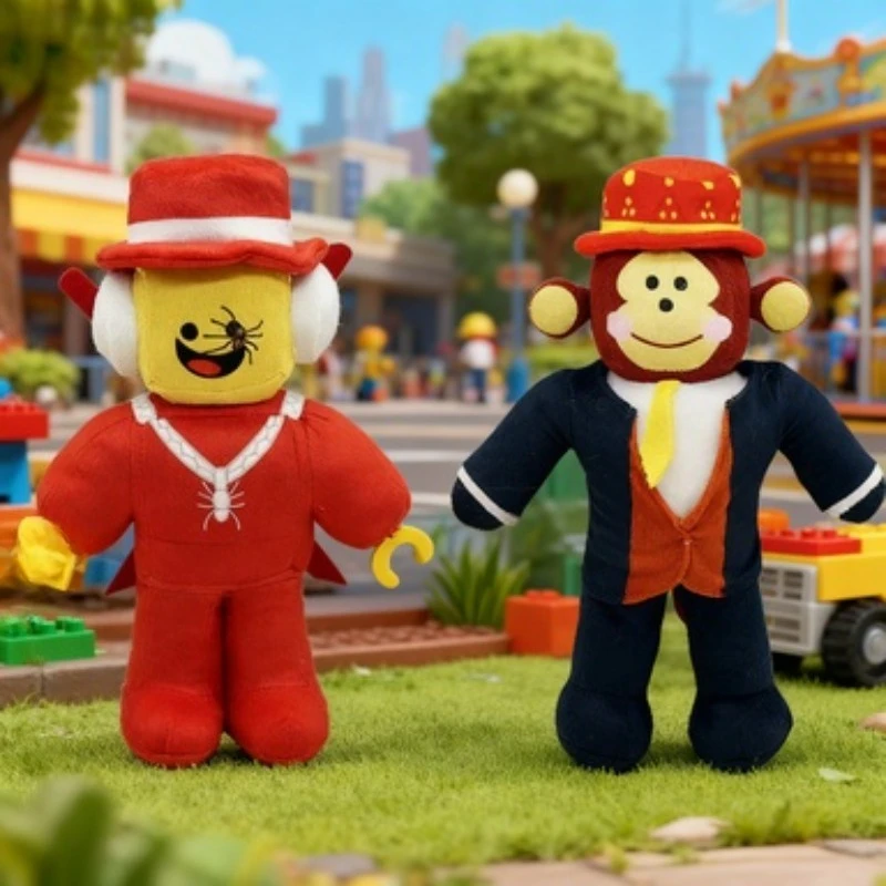 ブレインロットゲームのぬいぐるみ漫画かわいいソフトドール子供クリスマス誕生日ギフトホームルームデコレーションを盗む