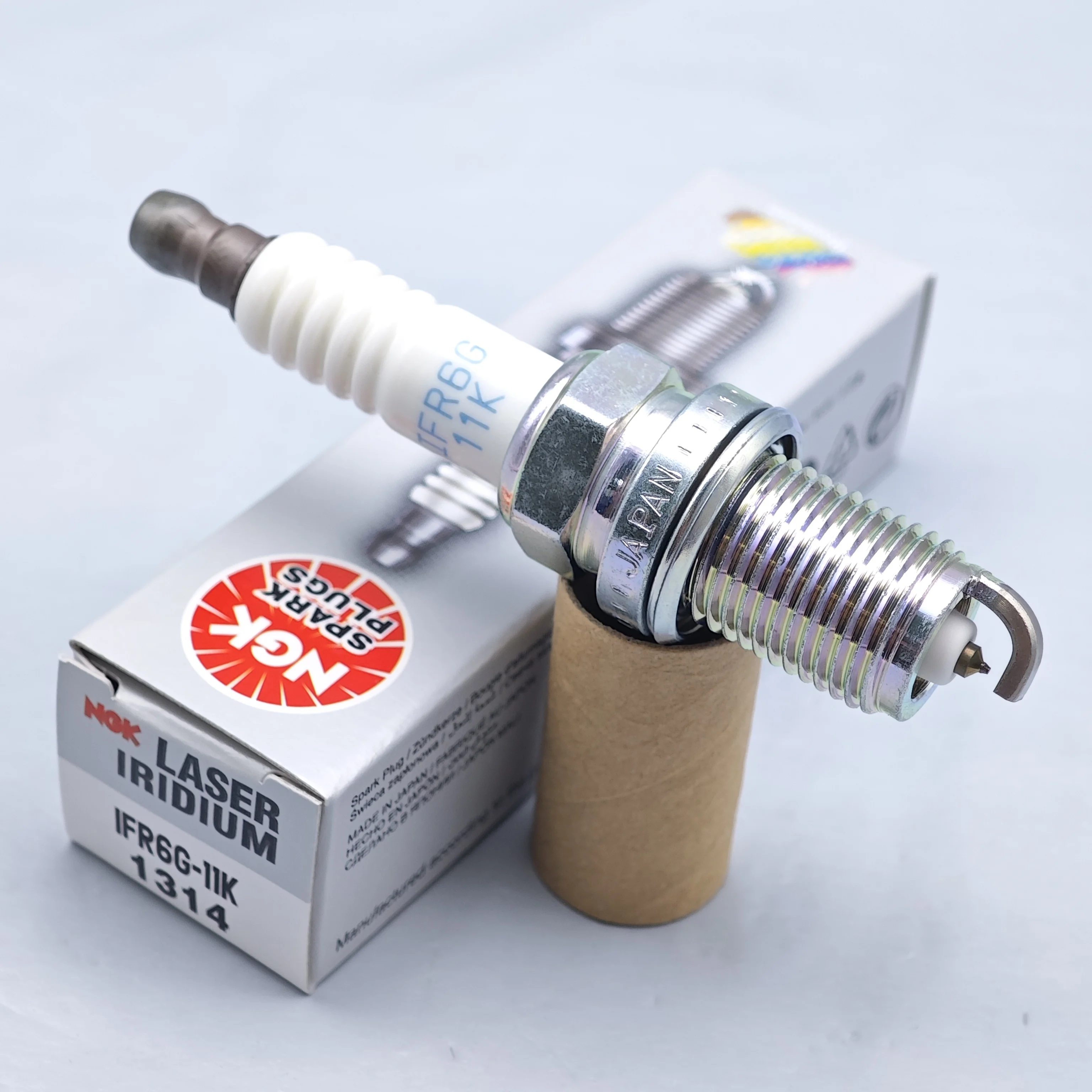 1pcs NGK Laser Iridium Spark Plug IFR6G11K 1314 Suitable for HONDA NC700 2013- NC750X 2015- X-ADV 2017- OEM 12290-RSH-003 etc