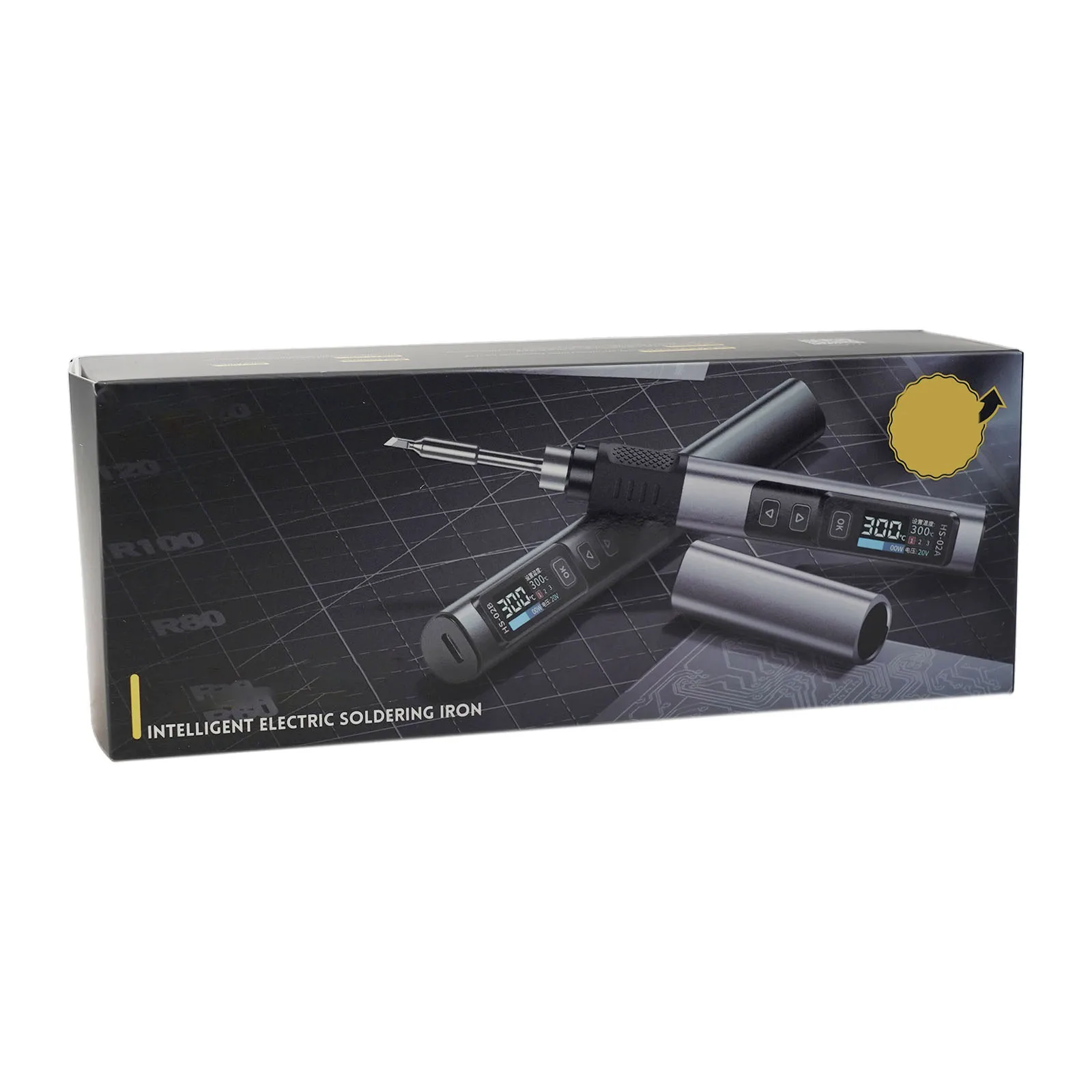 Innovative Heating Technology in the 100W HS02B Electric Soldering Iron set ensures Reliability in Performance