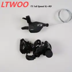 NEW! LTWOO T3 1x8 Speed Two Way Release Shifter + Stabilize Damping Rear Derailleur Cage length 83mm, 8s