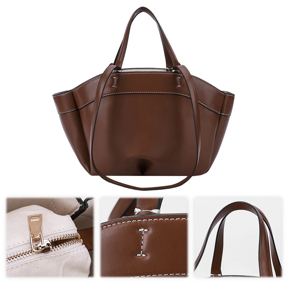 

Tote Bag for Women Large Capacity Handbag PU Leather Casual Commuting Bag Shopping Travel Bag
