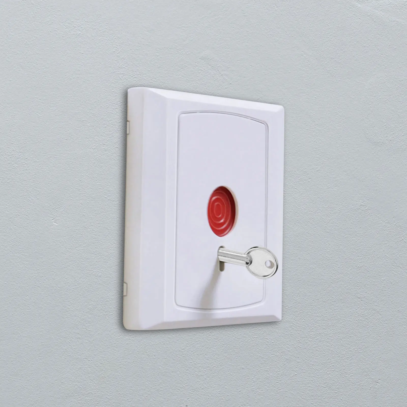 

5pcs Emergency Button Keys Metal Replacement Stop Switch Durable Smooth Surface Effortless Operation Practical Tool