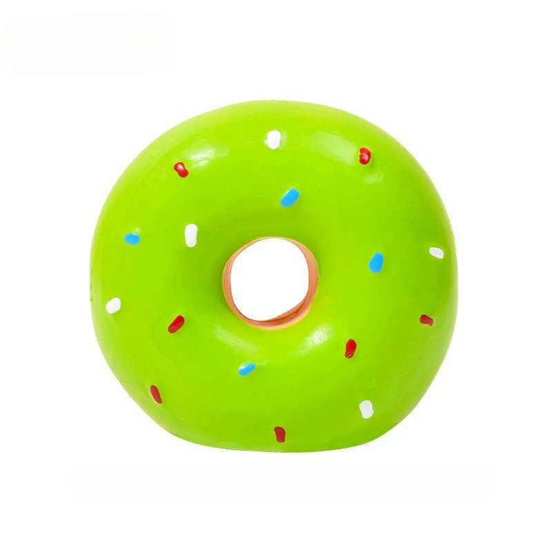 Haustier-Bissspielzeug Latex Quietschende Hundespielzeuge Weiche Bissresistente Haustier-Quietschspielzeuge Bunte Molar-Spielzeuge für Selbstvergnügen – Detail 8