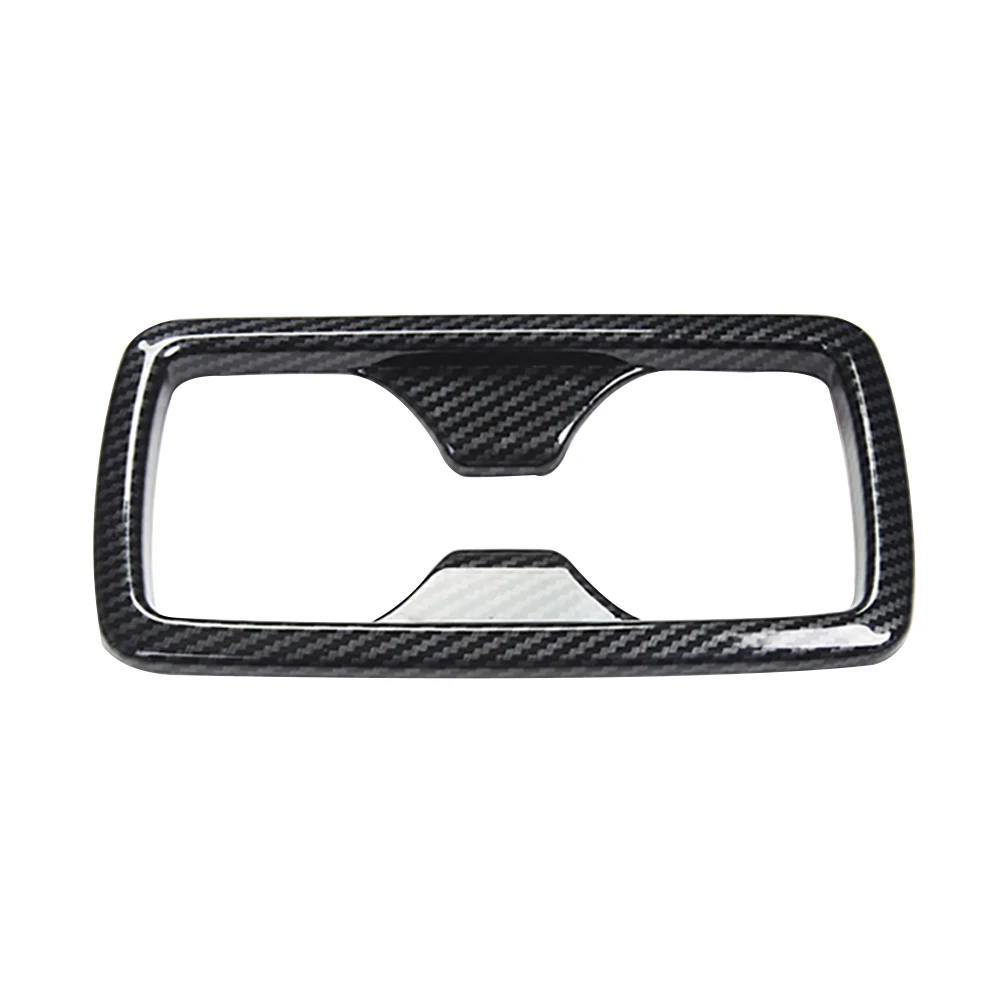 

Carbon Fiber Rear Water Cup Holder Cover Trim for Toyota RAV4 2019-2022