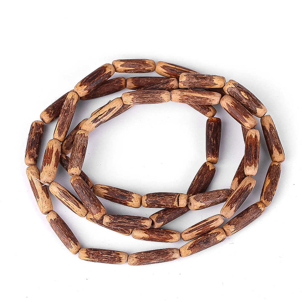 15mm Natural Coconut Shell Beads Loose Spacer Wooden Jewelry Beads for Bracelet Jewelry Making Accessories DIY Retro Necklace