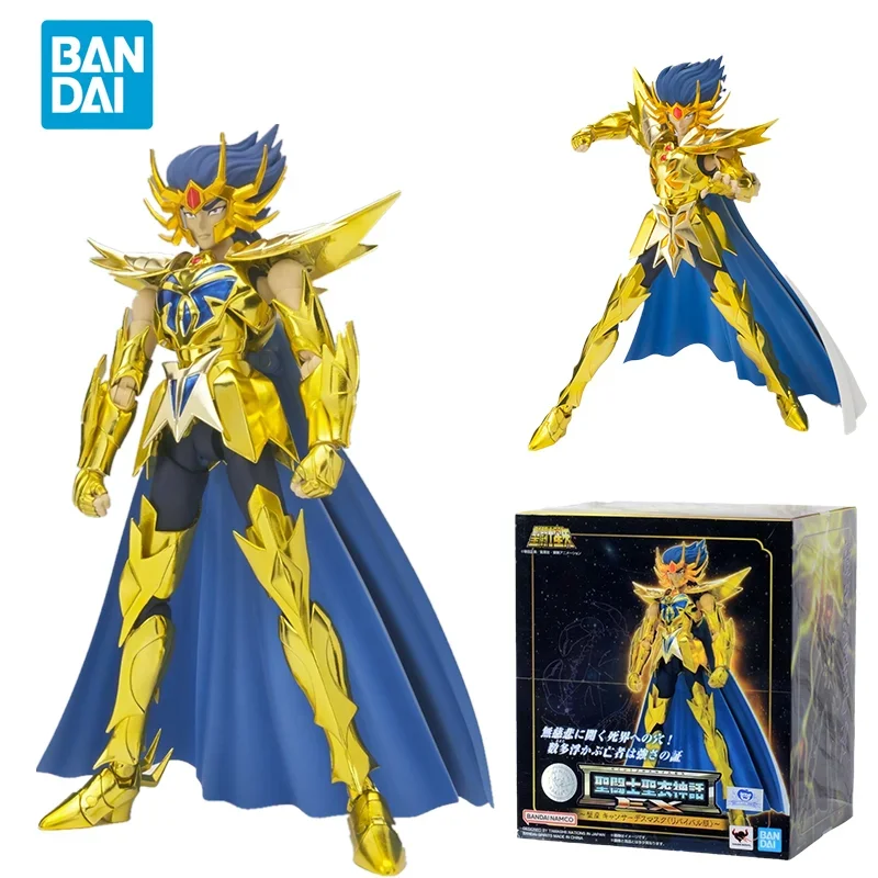 Spot Direct Delivery Bandai Original Saint Seiya Anime Model EX Cancer Death Mask REVIVAL Edition Action Figure Toys For Kids