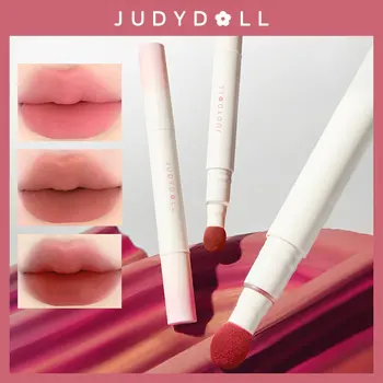 Judydoll Matná rtěnka, hedvábný pudr na rty, hydratační krém, voděodolný, dlouhotrvající sametový glazovaný krém na rty, plnější rty, kosmetika 6 nejlepší prodej judydoll rty - №3