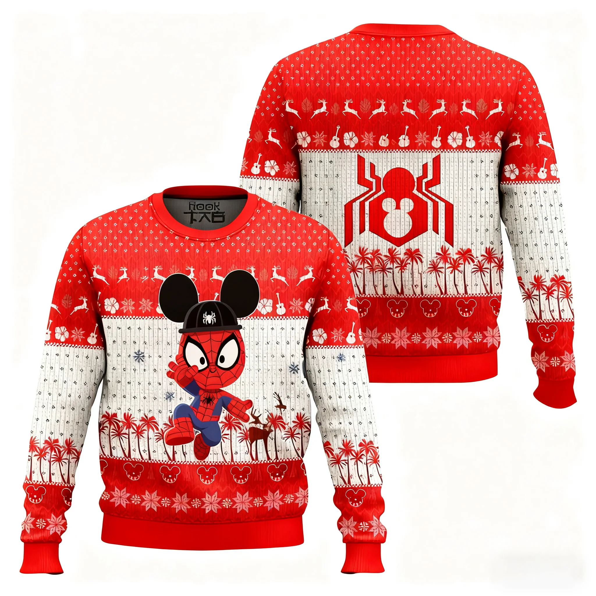 الرجل العنكبوت هالك كابتن أمريكا الرجل الحديدي مارفل خارقة Q نسخة المنتقمون شعار مفعم بالحيوية والإبداعية عيد الميلاد سترة قبيحة