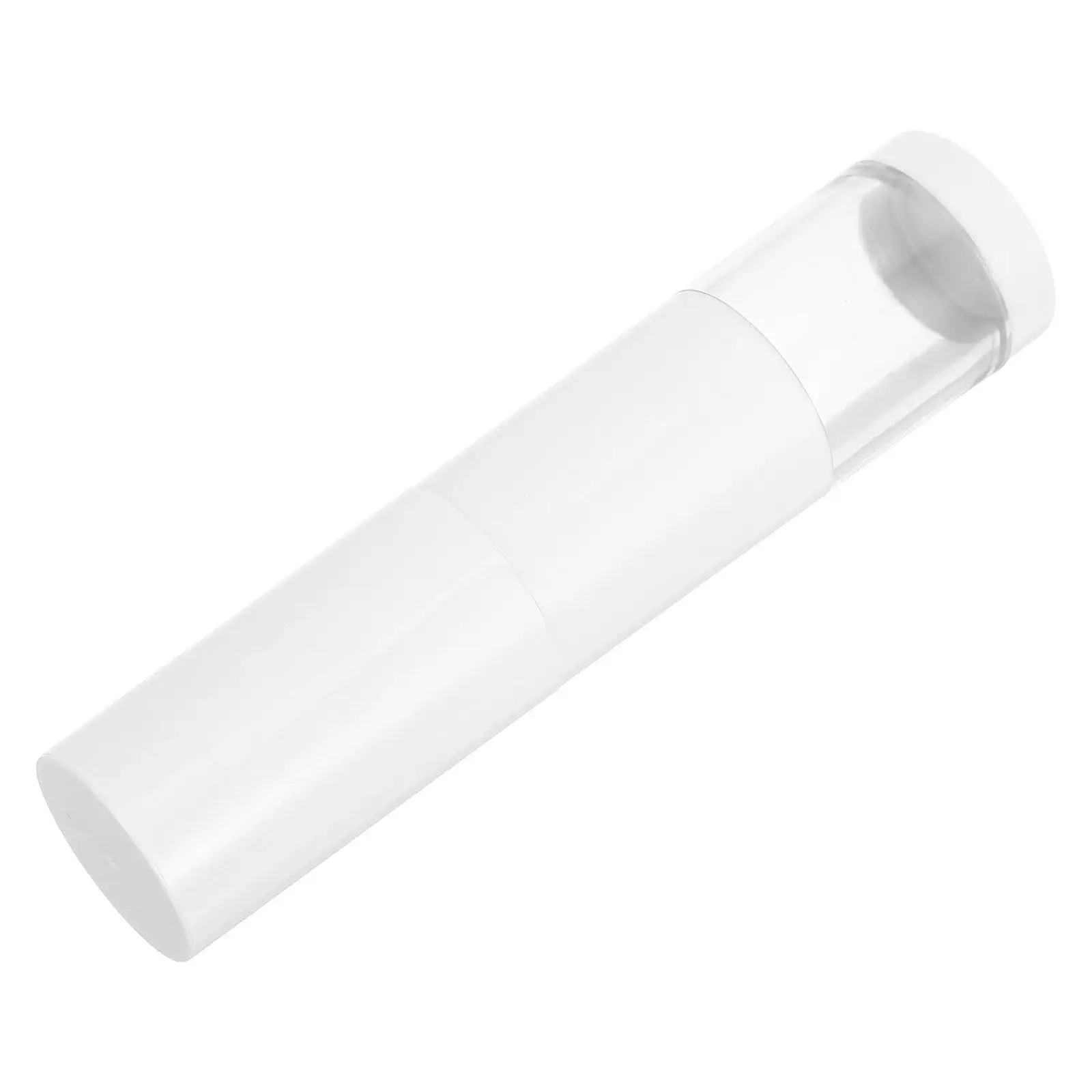 Travel Essential Powder Brush Refillable Dispenser Design Compact Flat Base for Blush Loose Powder Buffing Makeup Portable