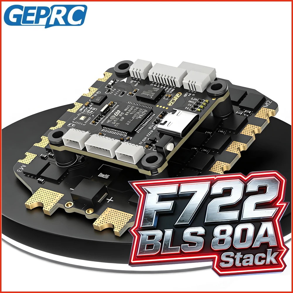 GEPRC TAKER F722 BLS 80A 3-6S 스택 DJI 에어 유닛 GEP F722 HD 비행 컨트롤러 & BLS 80A 4IN1 Dshot ESC