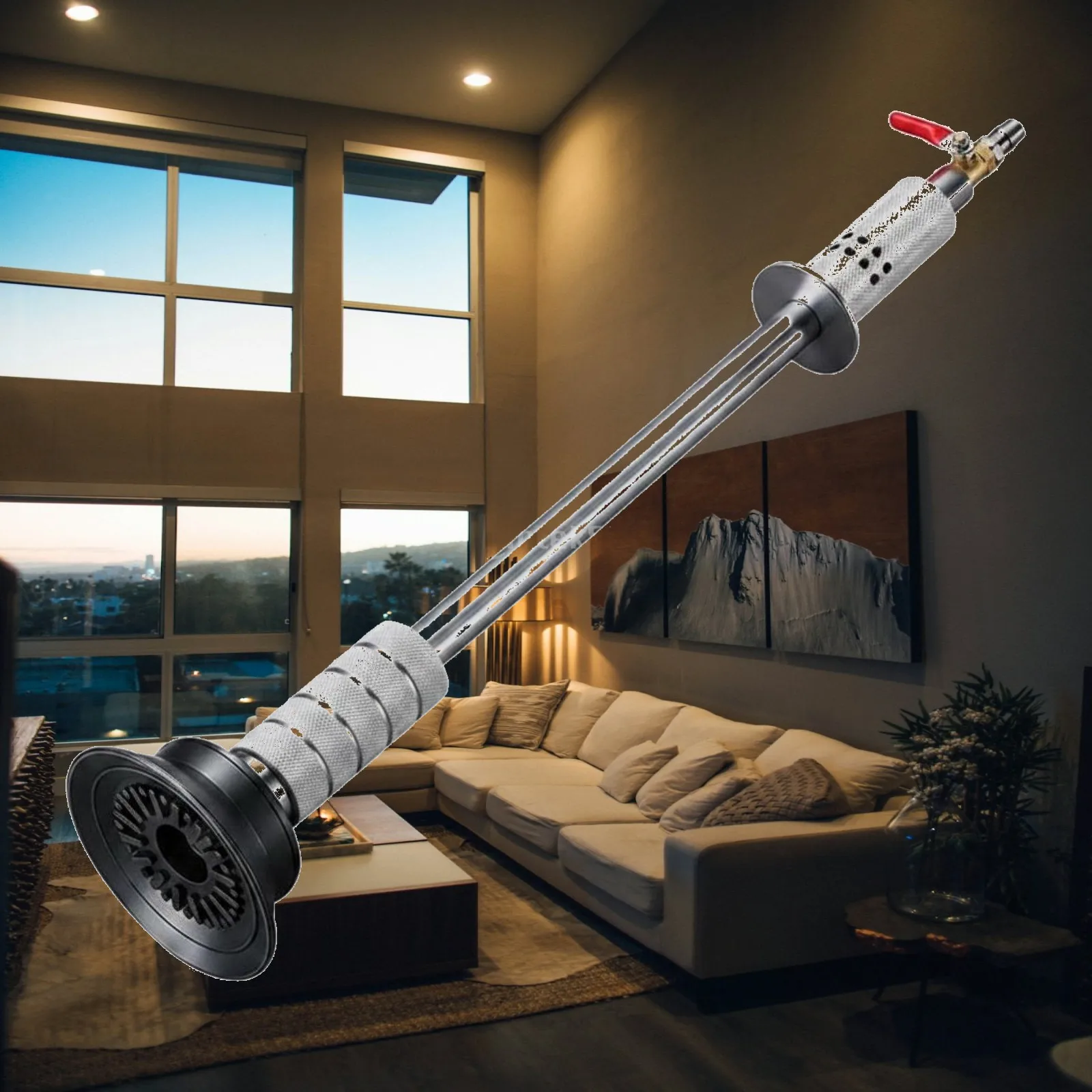 Suction Hammer Panel Beating Tool for Auto Body Work Iron Rubber Construction with Aluminum Handle