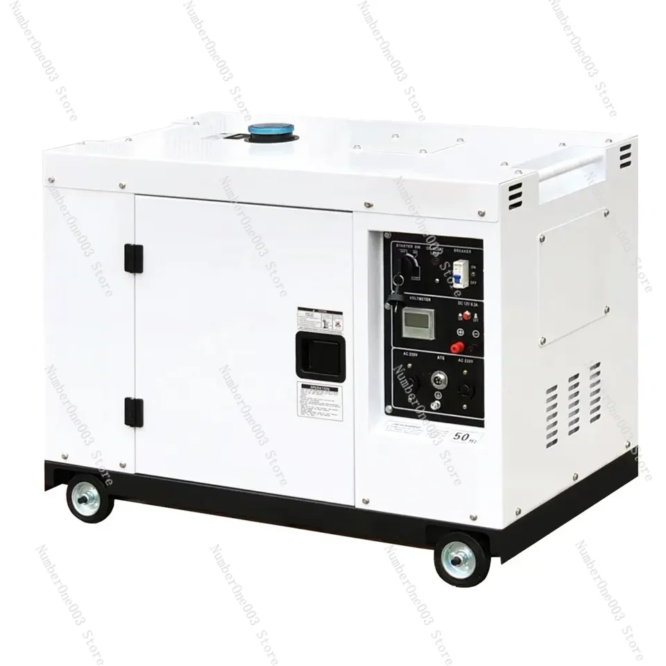 Soundproof Silent Diesel Generator 220v/380v 60hz 3phase Generator Standby Electric Power Plant 10kw Diesel 10 Kw