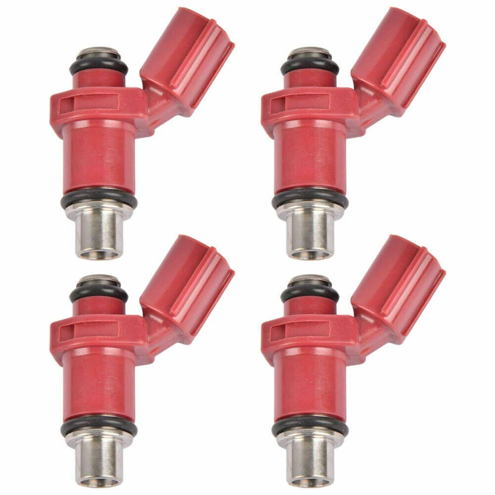 4PCS Fuel Injector For Yamaha Outboard 4 Stroke 80BEL 75-90HP K-M K-M 6D8-13761-00-00 6D8137610000