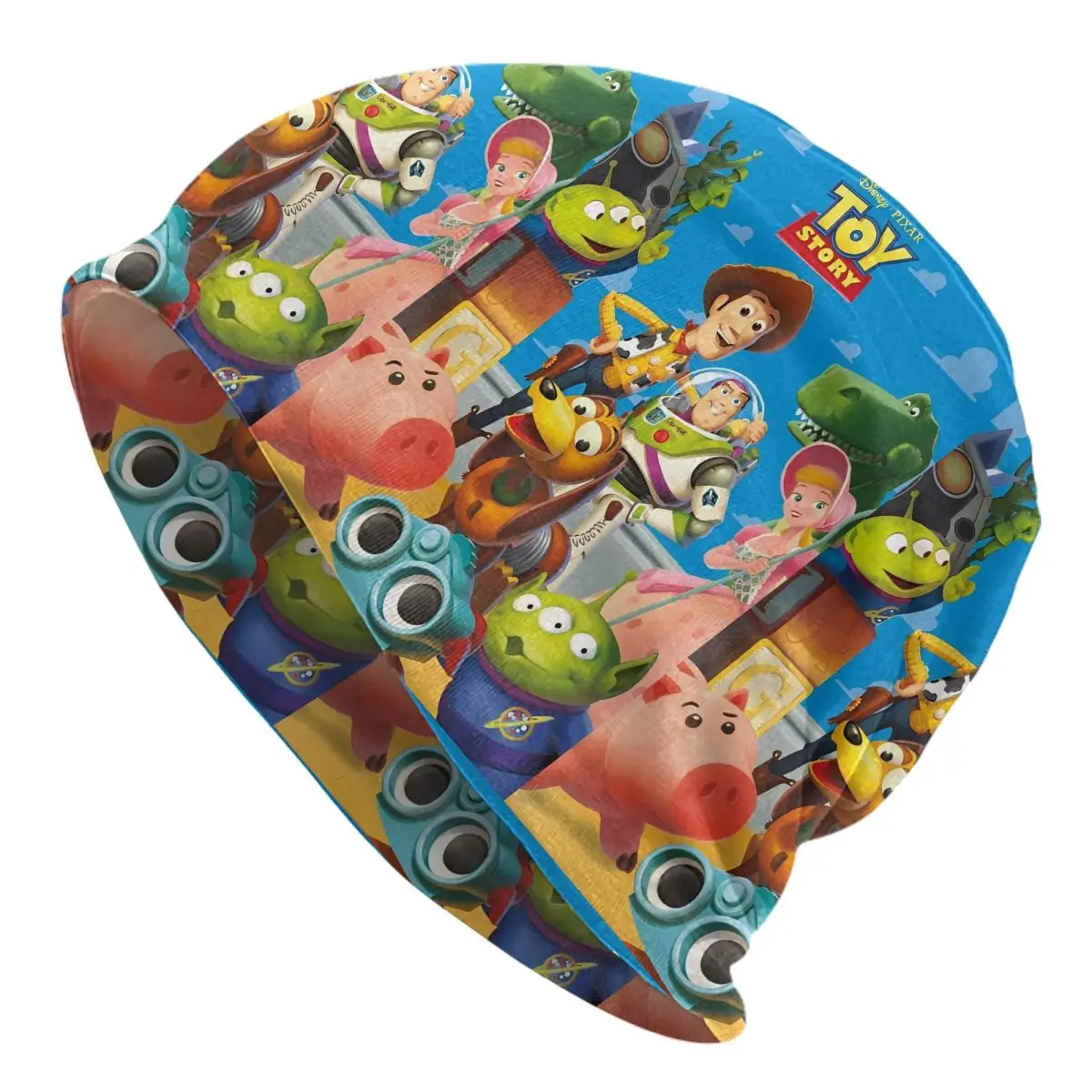 

Toy Story Woody Buzz Lightyear Caps Vintage Autumn Winter Outdoor Skullies Beanies Hats Spring Warm Dual-use Bonnet Hat