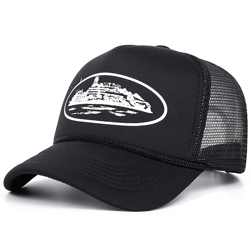 New Letter Embroidery Baseball Hats New Unisex Hip Hop Breathable Personal Sunshade Mesh Versatile Street Fashion Trucker Caps