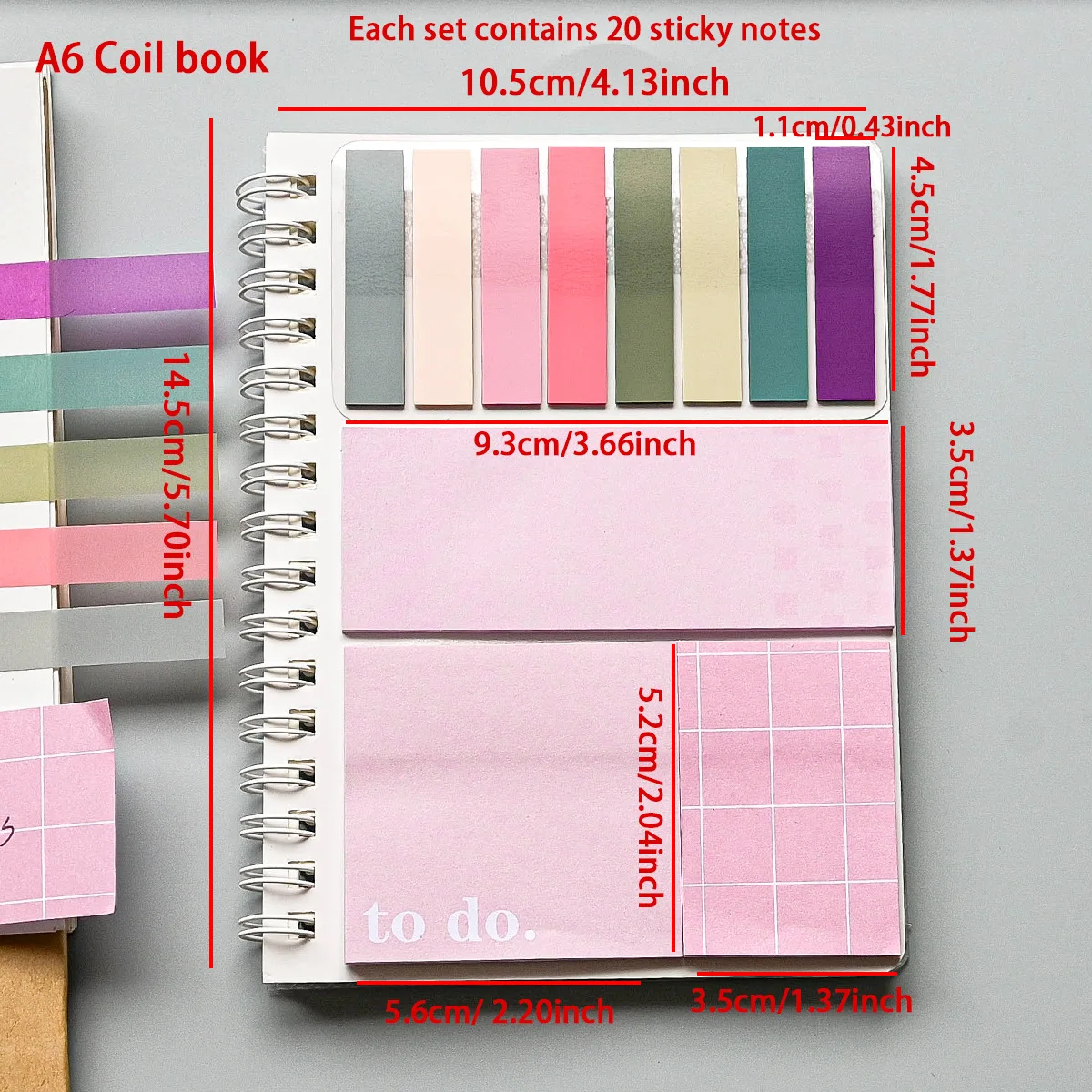 مجموعة ملاحظات لاصقة كاواي قابلة للتوسيع وقابلة للإزالة لوحات مذكرة للطلاب يجب أن يكون لديك لوازم مخطط الدراسة ملحقات مجلة الإعلانات